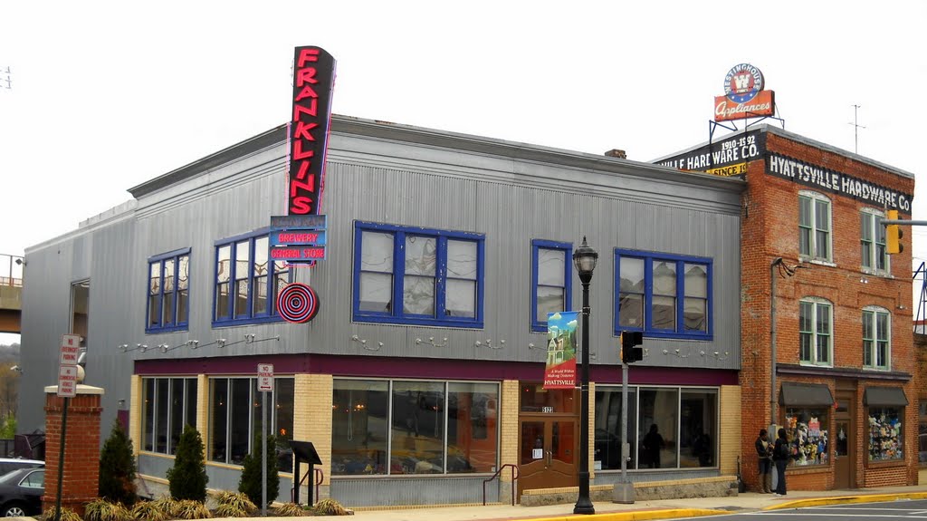 Franklins Restaurant, Brewery & General Store, Historic U.S. Route 1, 5121 Baltimore Avenue, Hyattsville, MD