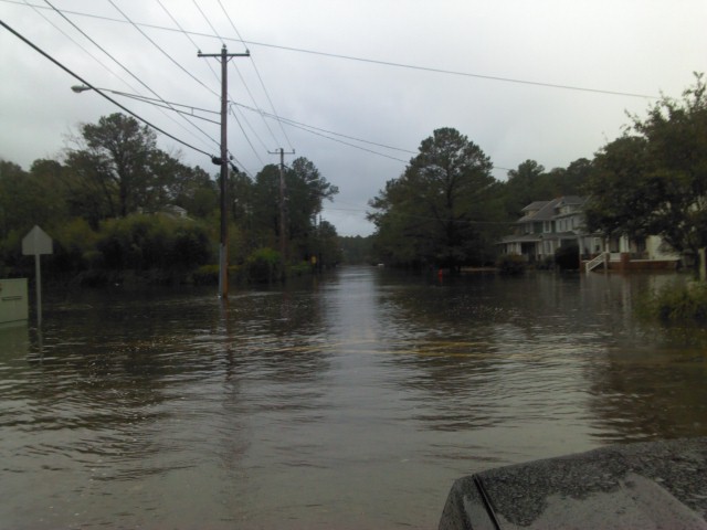 Hurricane Sandy flooding