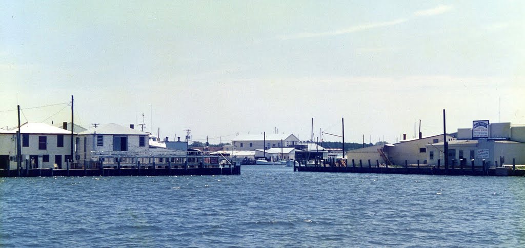 Entrance to Somers Cove, Crisfield, Maryland