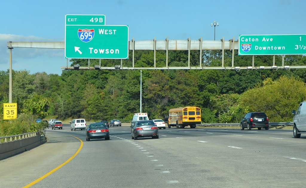 Exit 49B off Interstate 95, Northbound