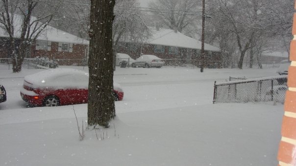 Finally, some snow!