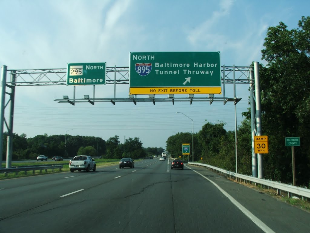 Route 295 At I-895, 8-26-2009