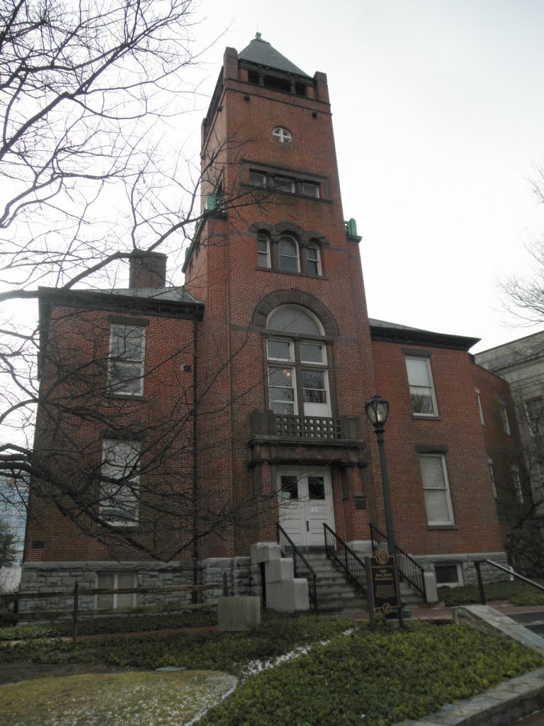 old brick court house
