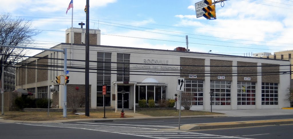 Rockville Volunteer Fire Department Station #3, Rockville, MD, built 1965