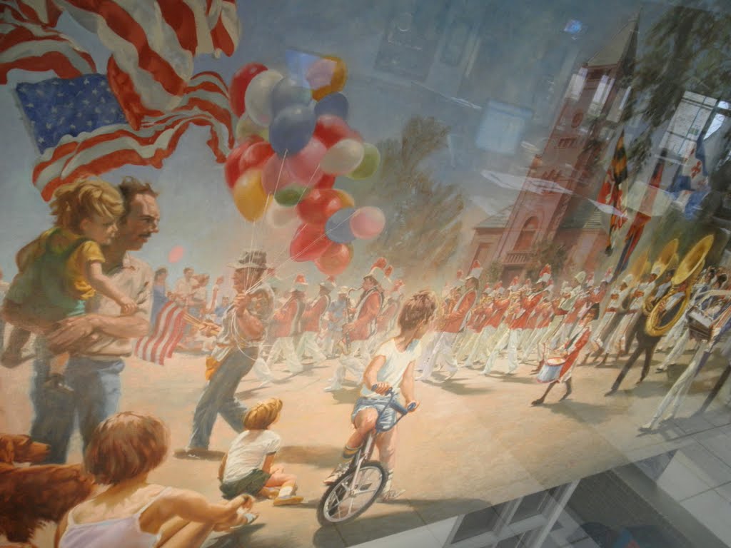 memorial day mural
