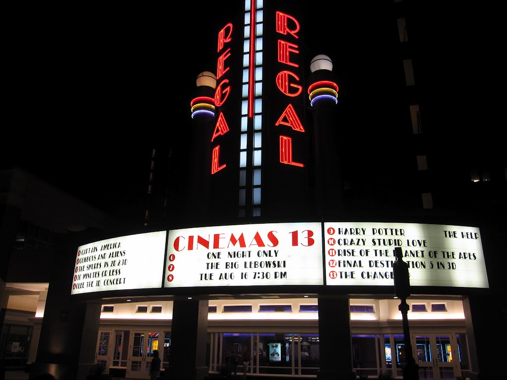 Rockville, Maryland, U.S. : cinéma Regal, comme dans "Happy Days"