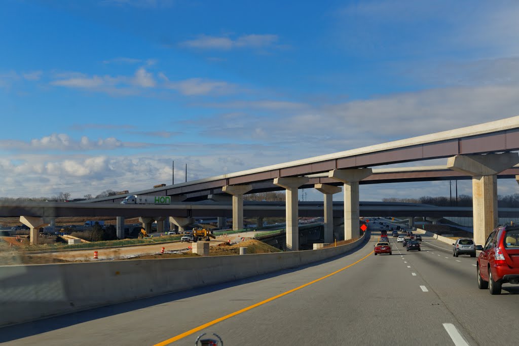 I-95 and I-695, Rossville, MD USA