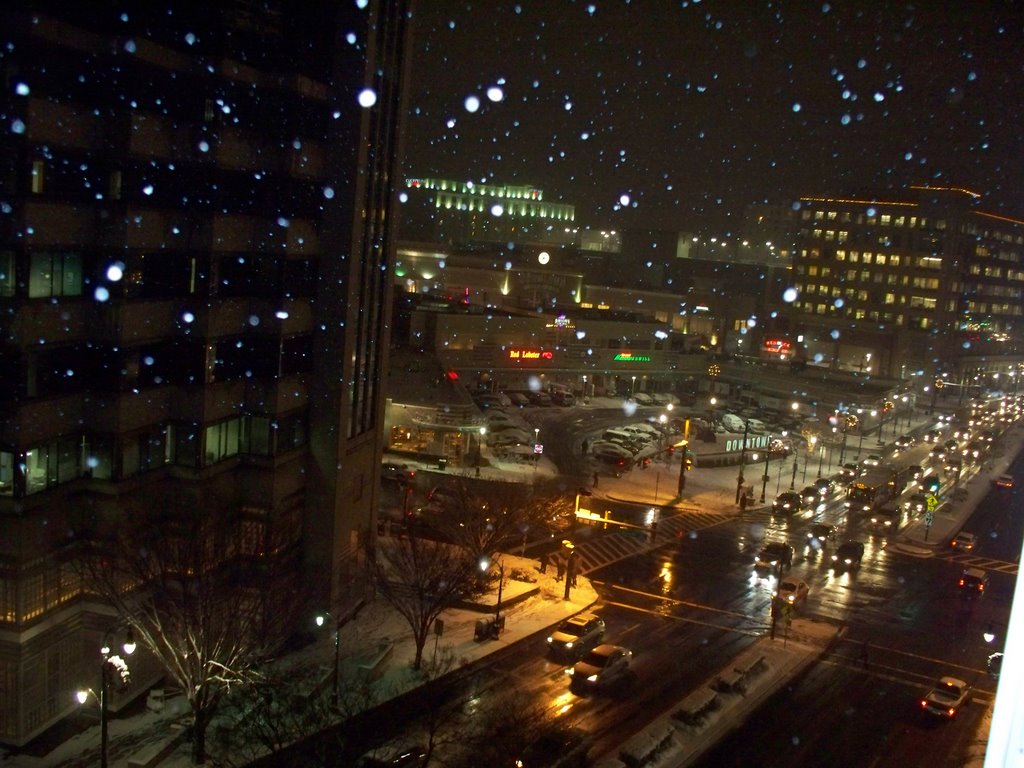 First snow fall in silver spring
