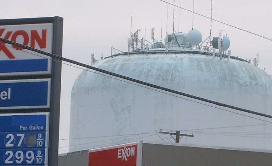 Antenna farm inside Beltway