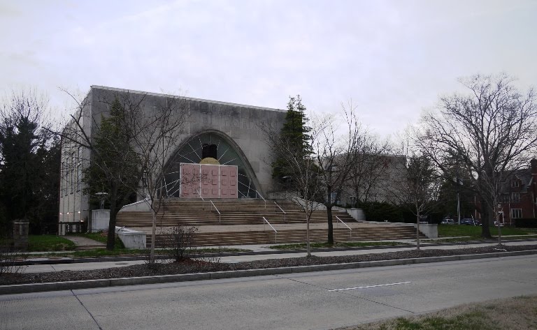 Mid Century Facade Details, Ohev Sholom Talmud Torah, 16th Street at Jonquil, NW, Washington