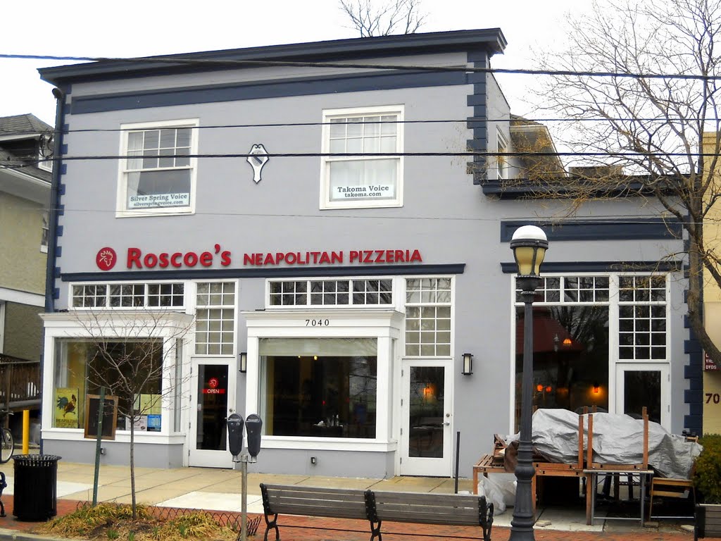 Roscoes Pizzeria‎, 7040 Carroll Avenue, Takoma Park, MD 20912-4465