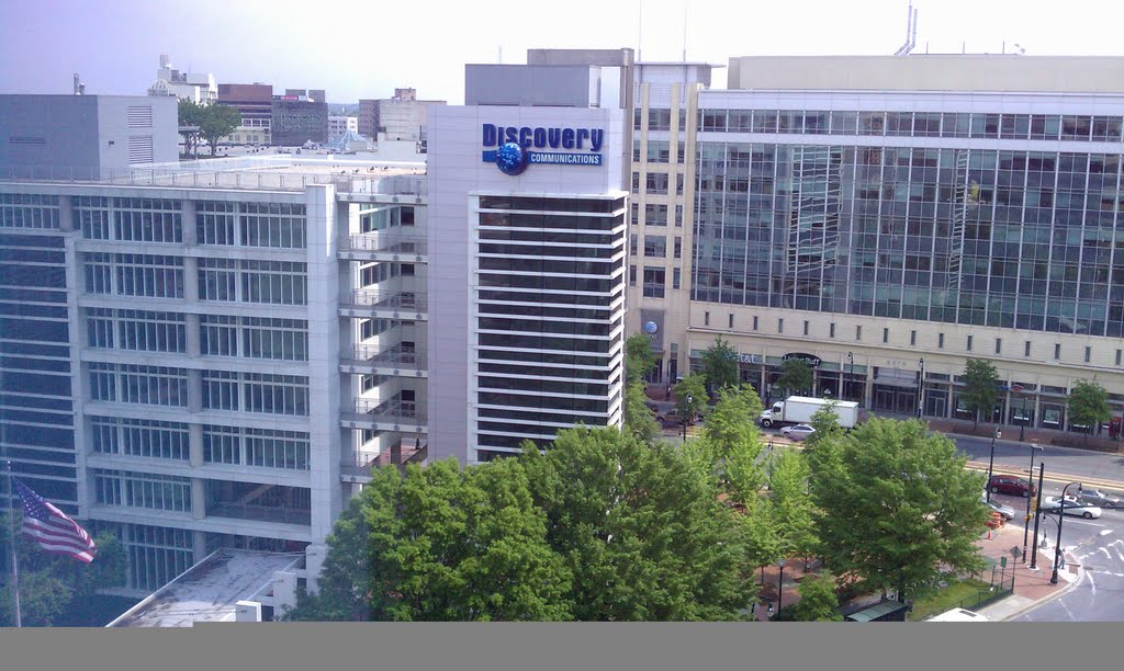 From 1100 Wayne Ave looking northeast.