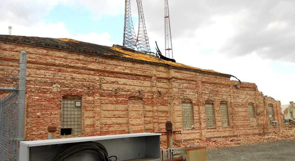 remains of the Brightwood Car Barn, Georgia Ave NW, Washington, DC