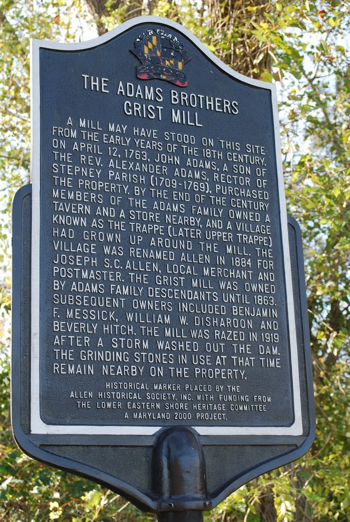 The Adams Brothers Grist Mill