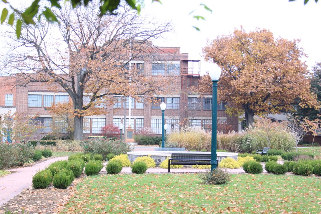 Pangborn Building Viewed from the Park