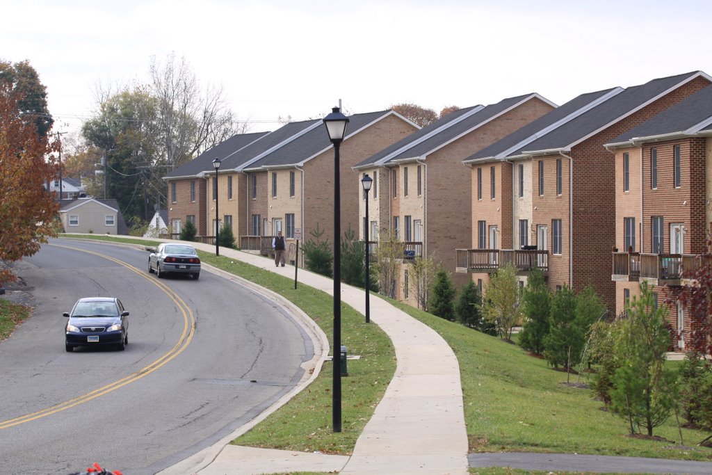 Townhouses near Pangborn factory