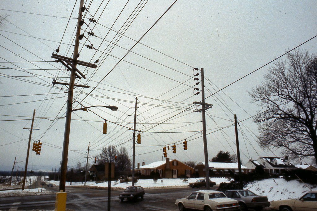 Visual pollution at Potomac and Northern Aves, 1988