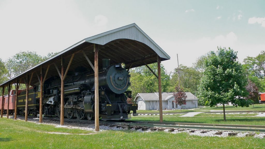 Western Maryland Railroad Locomotive #202 in Hagerstown Park