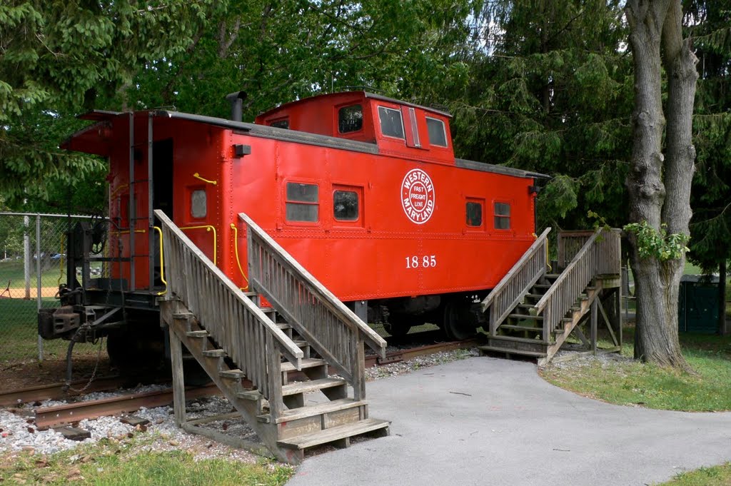Western Maryland Railroad Caboose - Hagerstown City Park