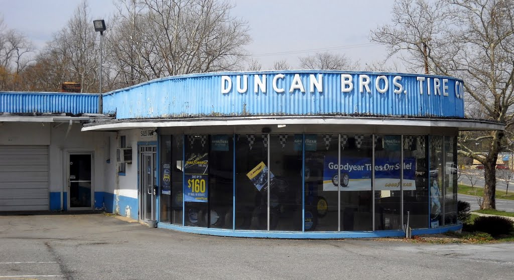 Duncan Brothers Tire Co, National Pike, U.S. Route 40, 817 Dual Highway, Hagerstown, MD