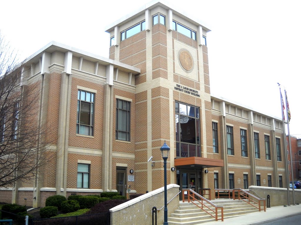 The Louis Boublitz District Court Building, near Historic National Road, Alt U.S. Route 40, Hagerstown MD