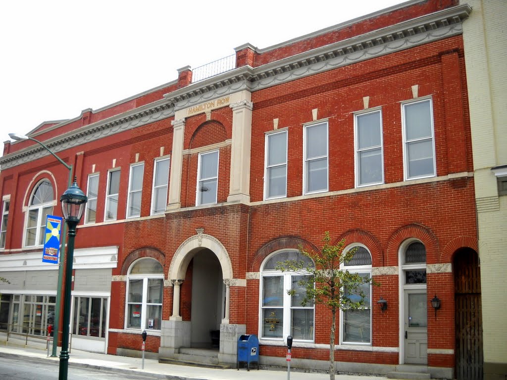 Hamilton Row Building, near the Historic National Road, US Route 40, W Washington St, Hagerstown, MD