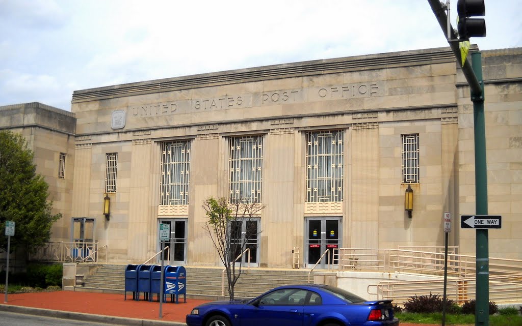 US Post Office‎, Historic National Road, US Route 40, 44 W Franklin St, Hagerstown, MD 21740-5184