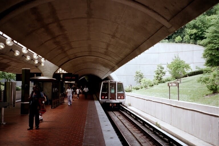 lower level, Fort Totten Metro Station, Washington, D.C.