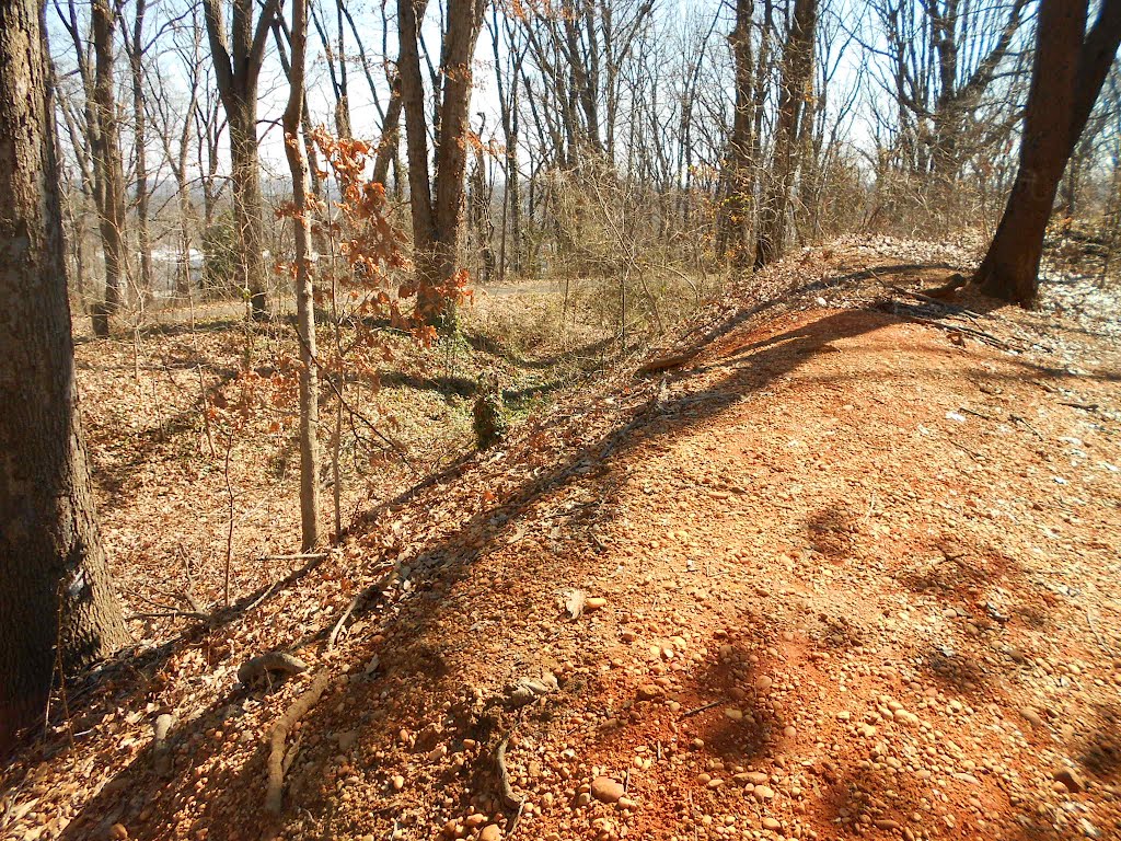 remains of Fort Tottens earthworks, Civil War Defenses of Washington, 1861-1865, Fort Totten Park‎ Washington D.C., District of Columbia 20011