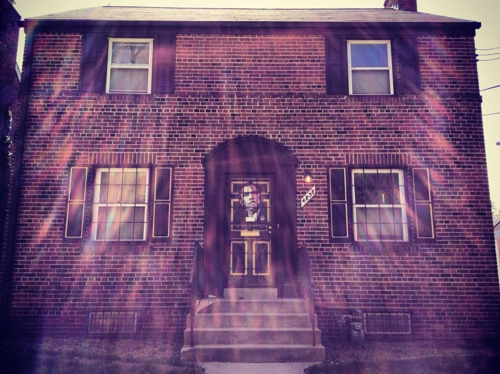 Obama "Hope" Poster in Queens Chapel
