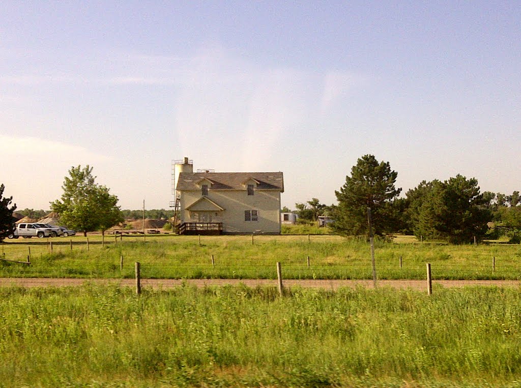 2011, Grant, NE, USA - country home