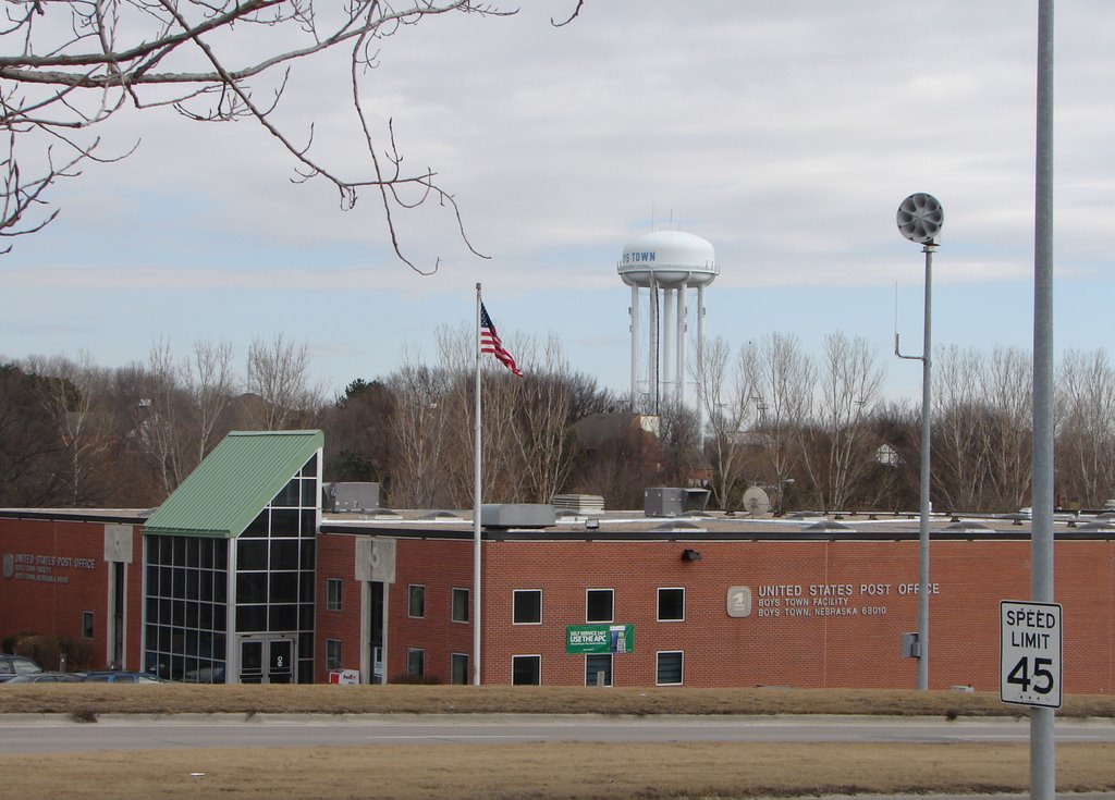Boys Town Postoffice and WaterTower