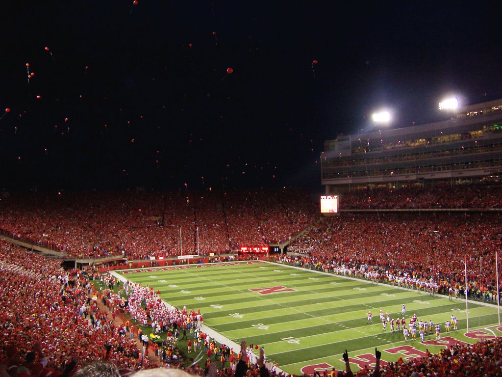 Memorial Stadium During USC Game