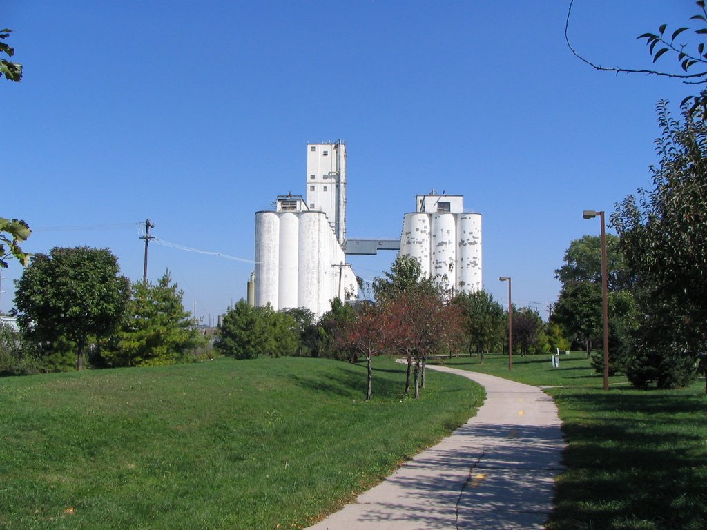 Grain Elevator From Trail