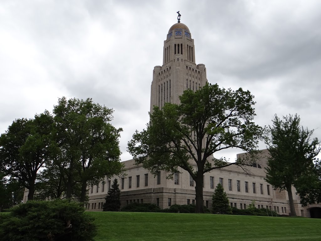 Nebraska State Capitol in Lincoln, NE