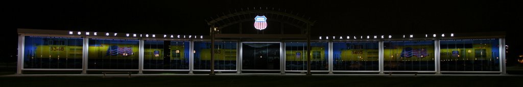 Union Pacific Display in Downtown Omaha