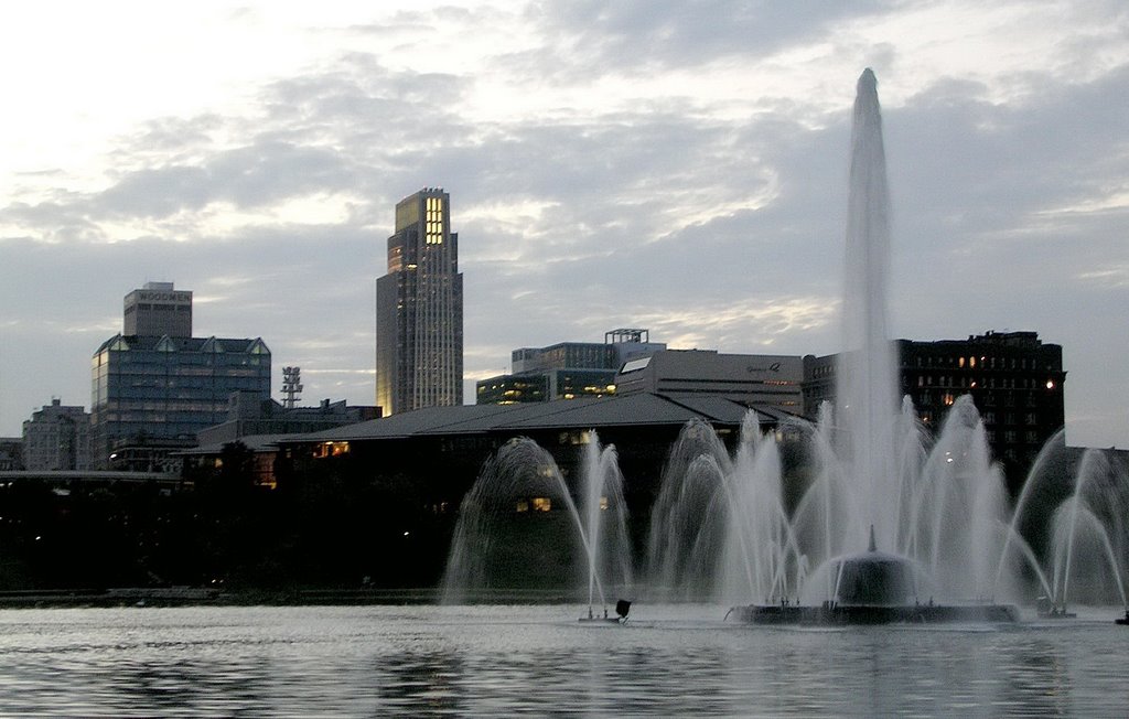 Heartland of America Park Fountain.