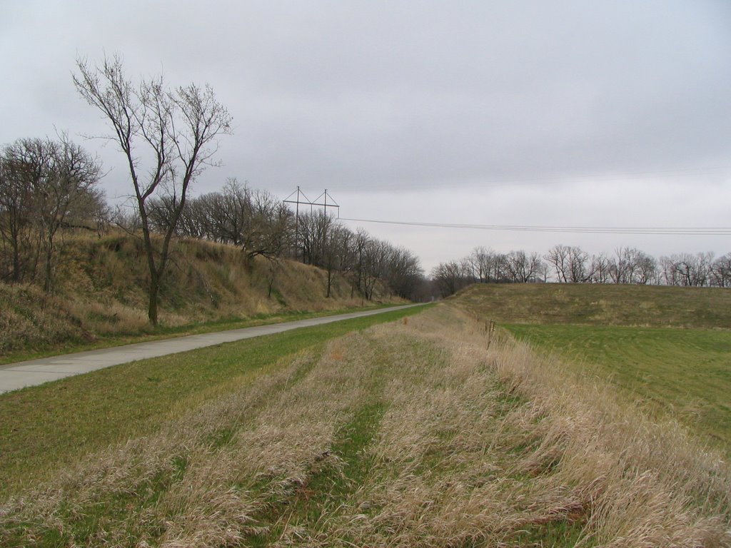 Former Rock Island line, now bike trail