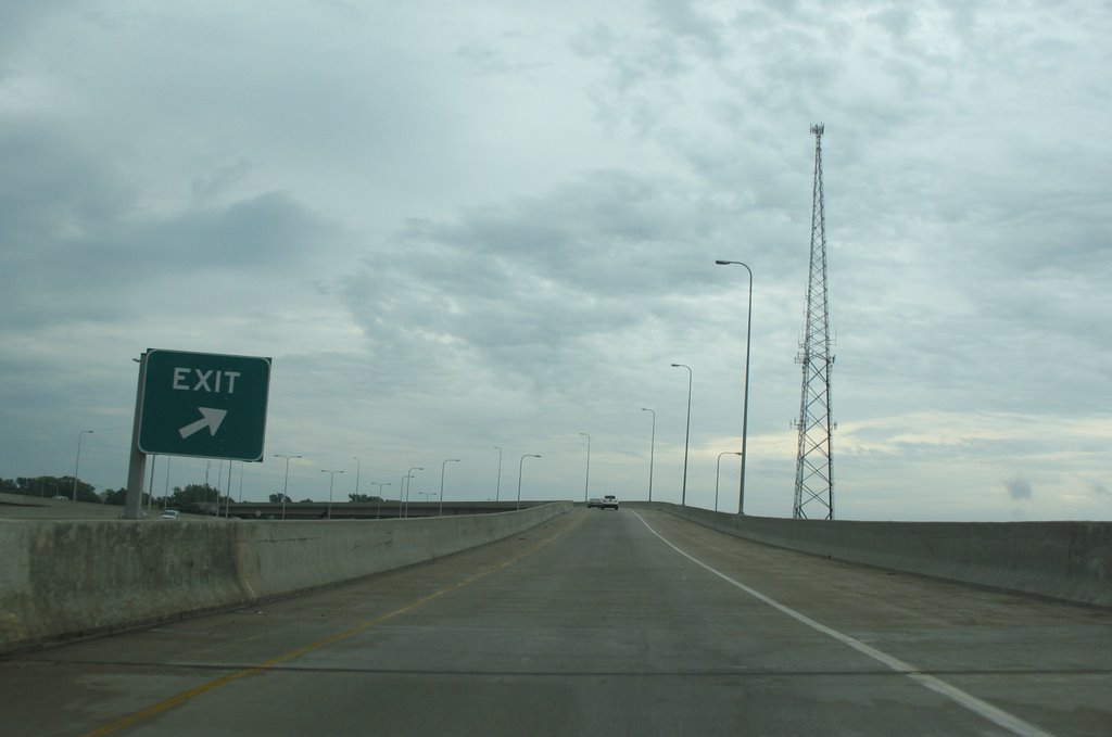 Exit and the cell tower