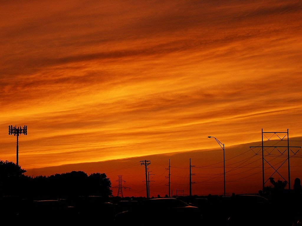 Sunset on the 4th of July