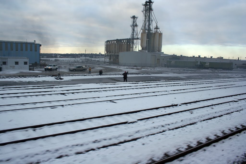 Aboard Union Pacific Passenger Special, Nov. 2010