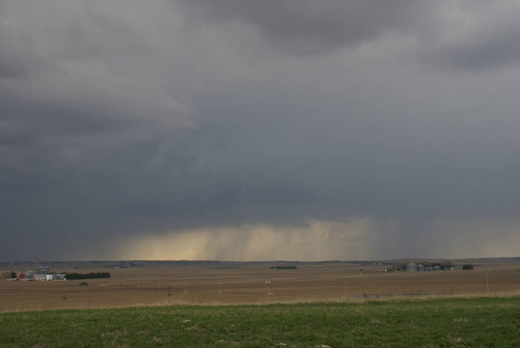 Merna, NE: Storm Rising in Custer County