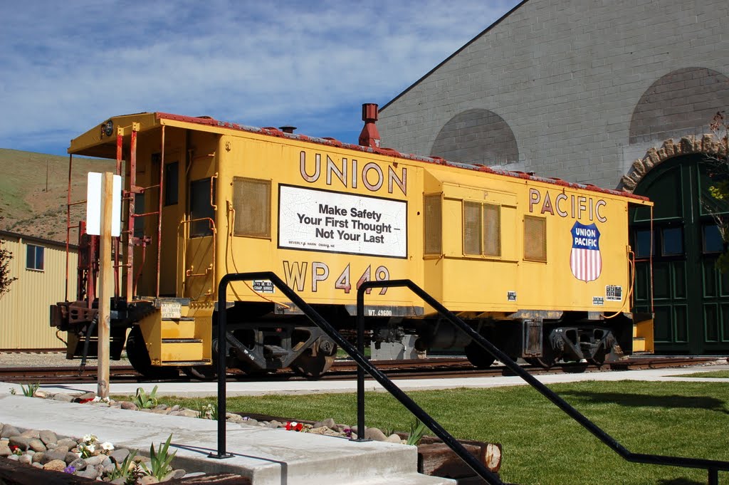 Union Pacific Caboose No. WP 449 at the Nevada State Railroad Museum, Carson City, NV