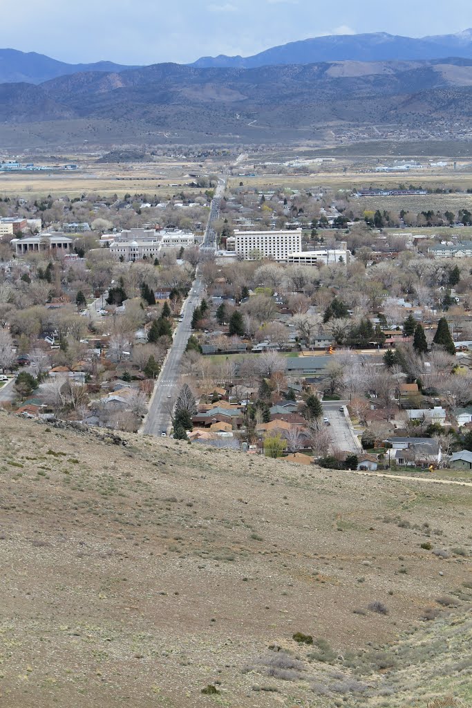C Hill Trail , Carson City