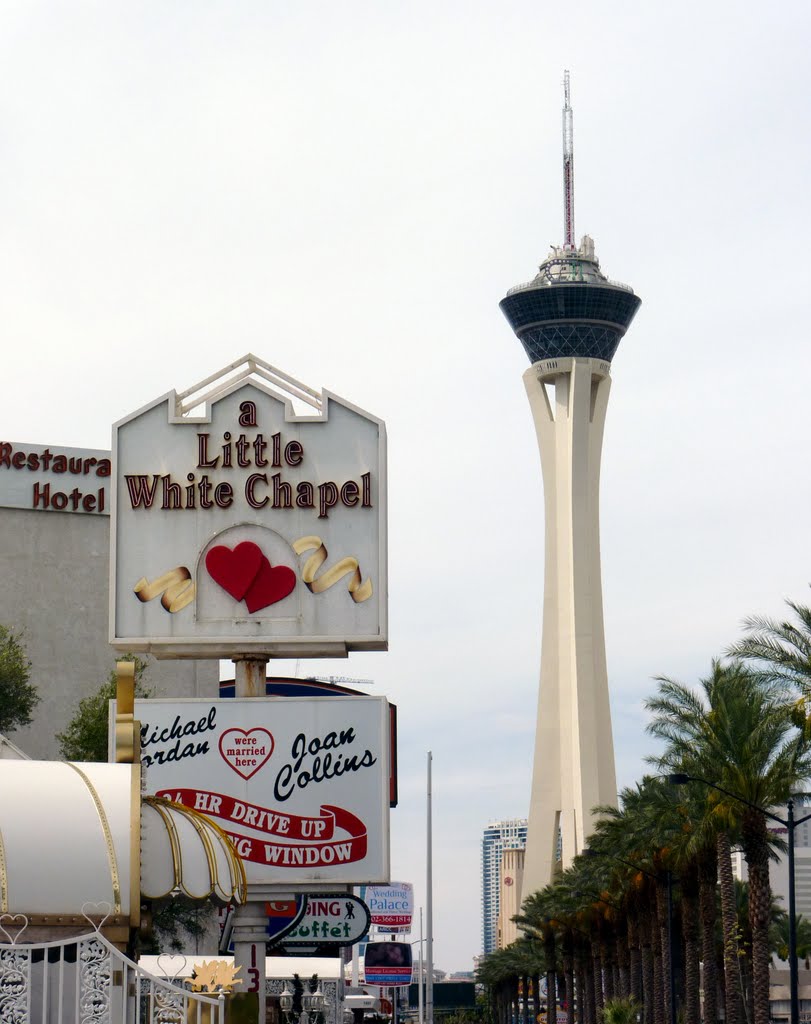 The Stratosphere and the Weddings Chapel