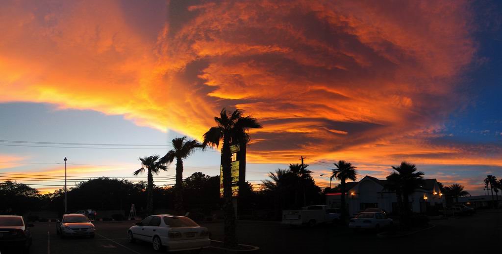 Cloud over Las Vegas