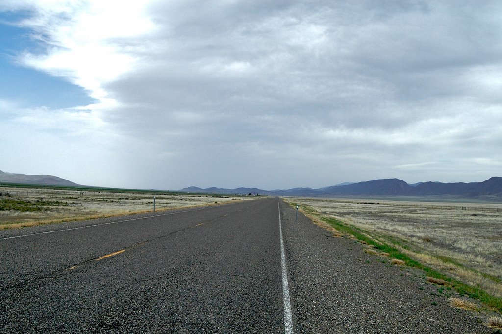 Looking North toward Battle Mountain on Nv. 305.  Elevation 4905 ft.