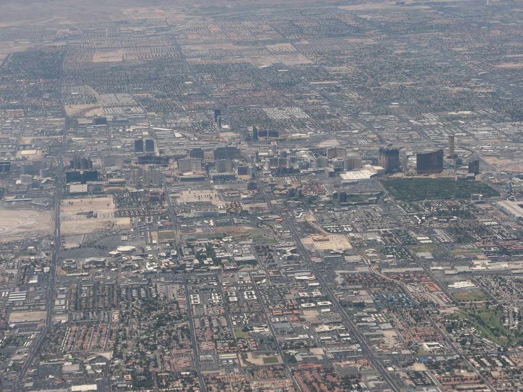Las Vegas from the air