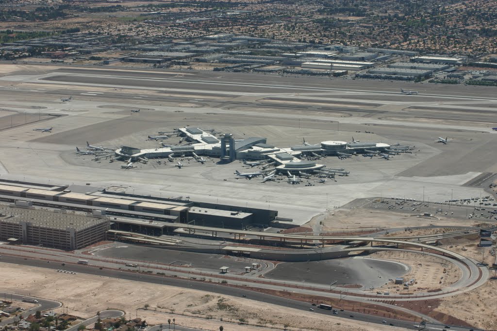 McCarron International Airport from Sundance Helicopter