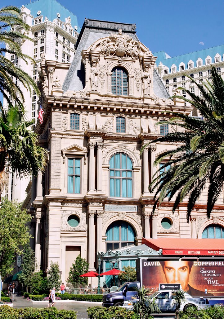 Một tòa nhà trên đường phố ở Las Vegas, Hoa Kỳ